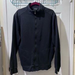 Apt 9 zip up black sweatshirt.